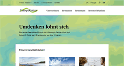 Desktop Screenshot of energiekontor.de